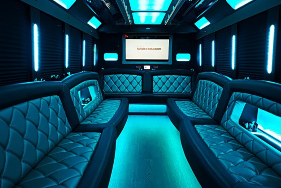 Party bus in Bunker Hill Village